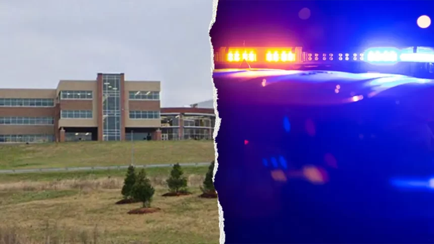 peters township high school and police