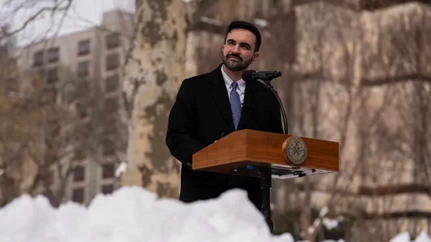 snow storm new york city mayor zohran mamdani